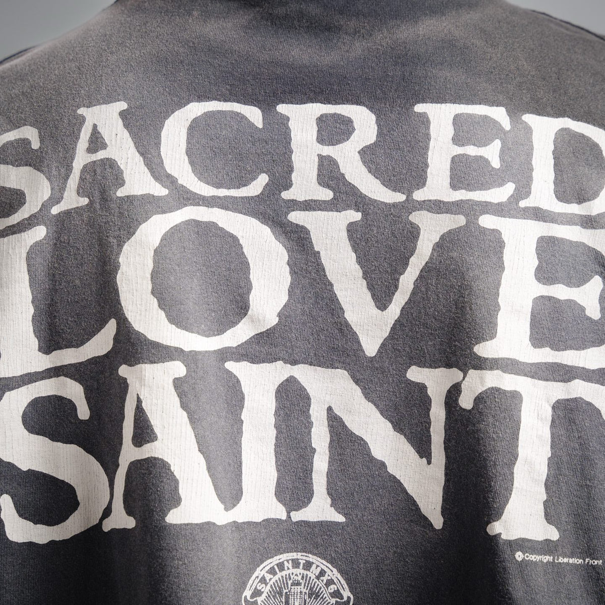 Saint 25fw printed sweatshirt