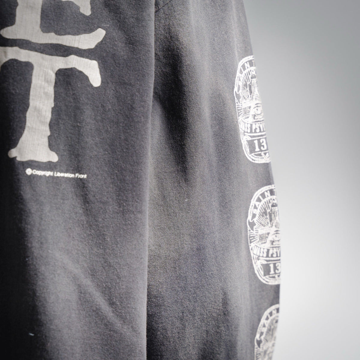 Saint 25fw printed sweatshirt