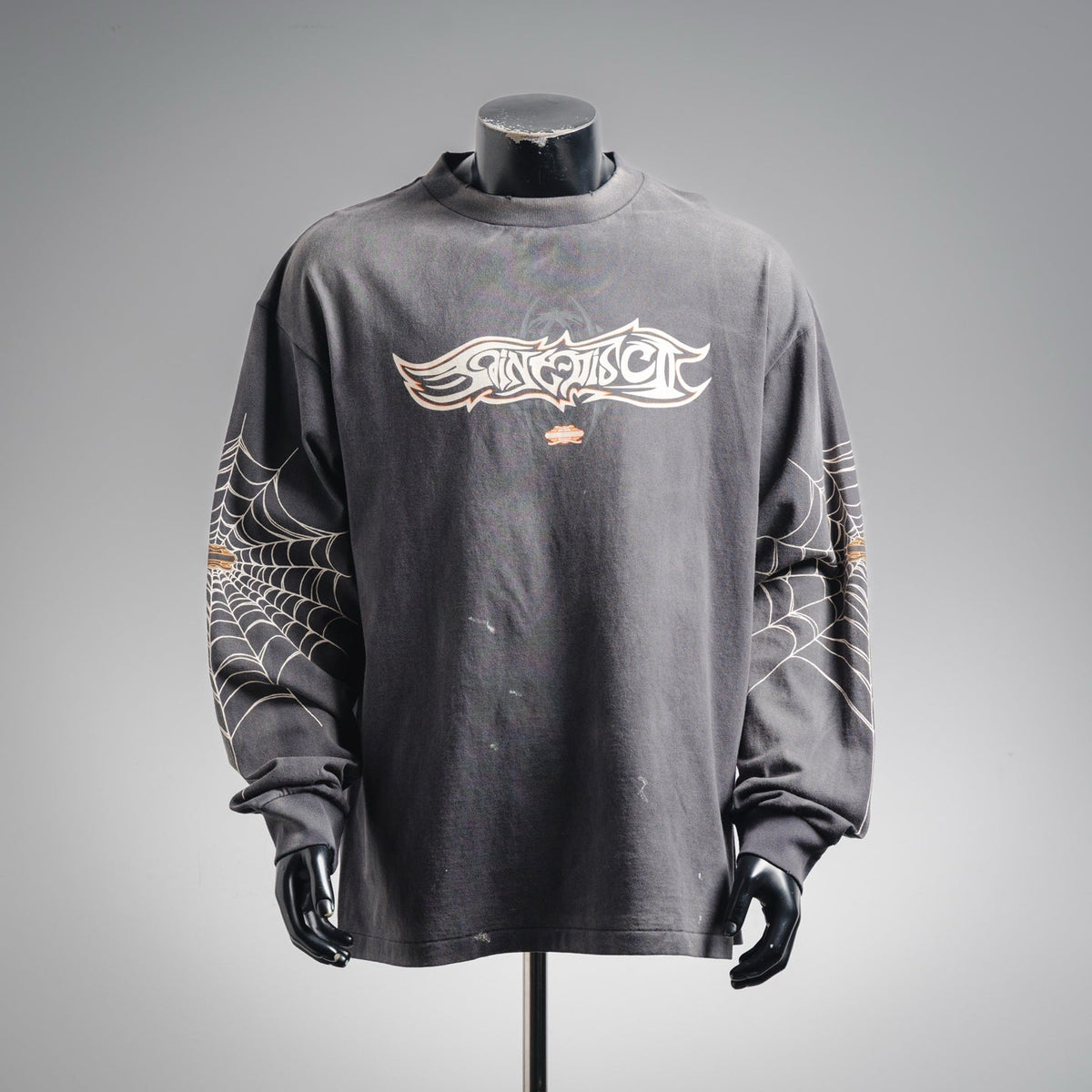 Saint 25fw printed sweatshirt