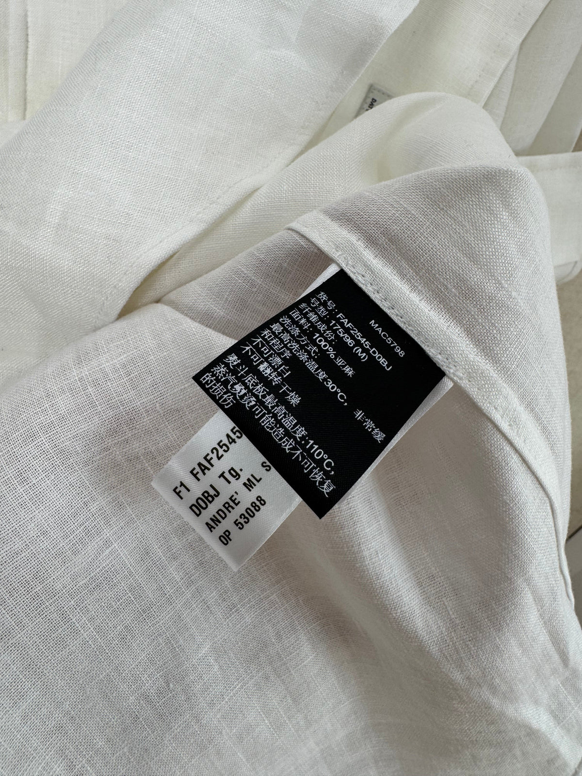 Loro 25fw leisure shirt
