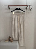 Loro 25fw embroidered pants