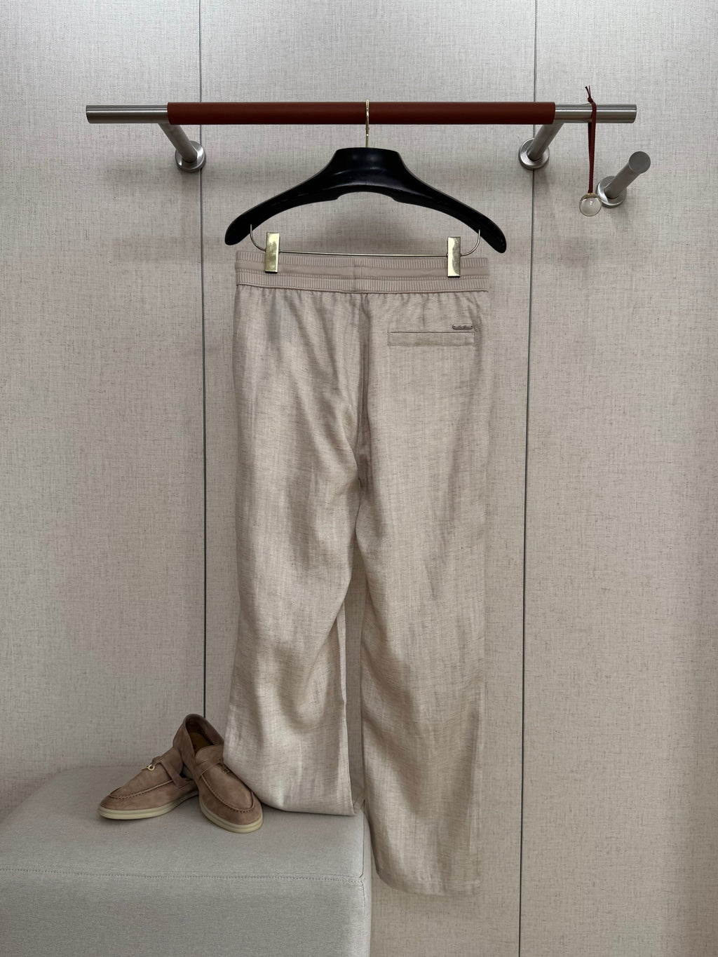 Loro 25fw embroidered pants