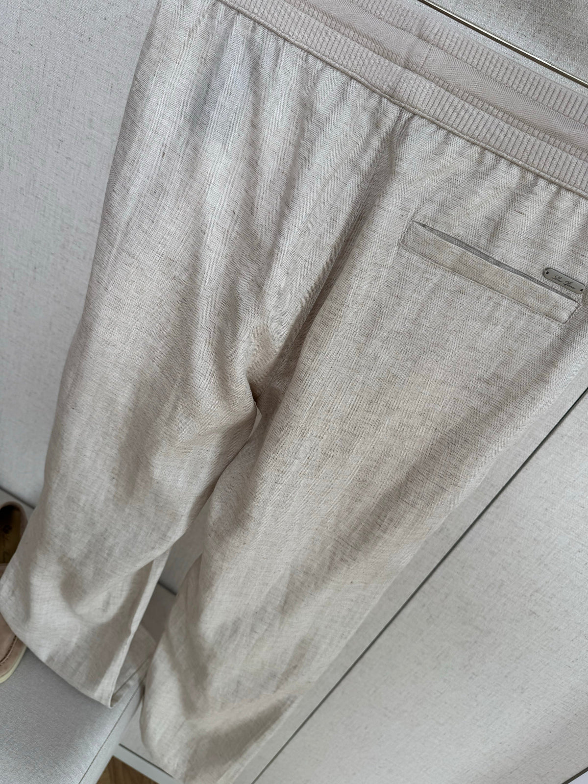 Loro 25fw embroidered pants