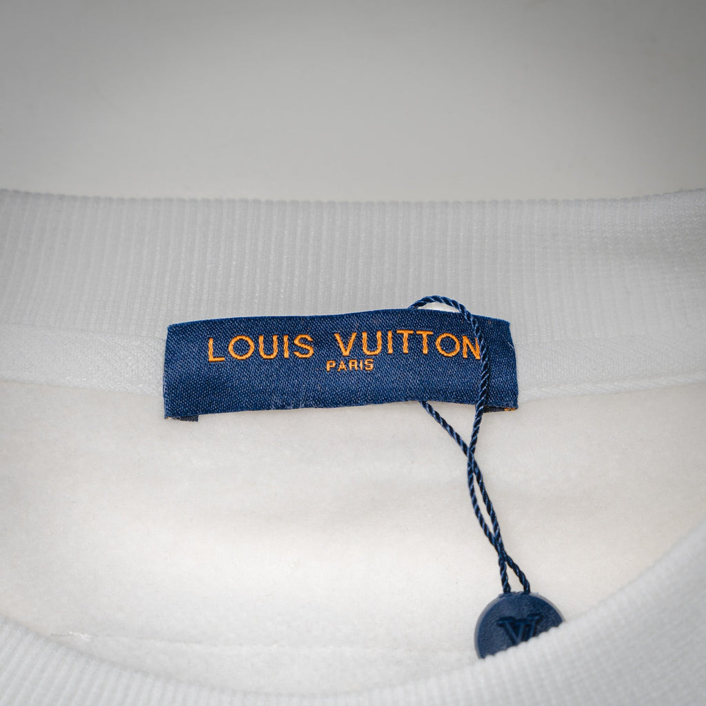 Louis 25fw printed sweatshirt