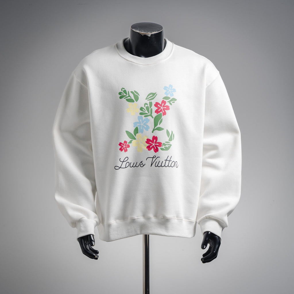 Louis 25fw printed sweatshirt