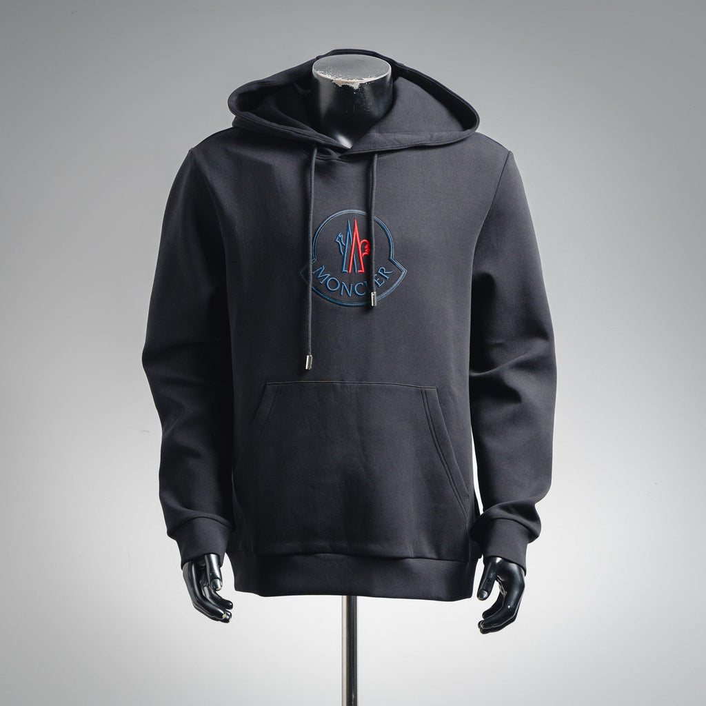 Mon 25fw embroidered hoodie