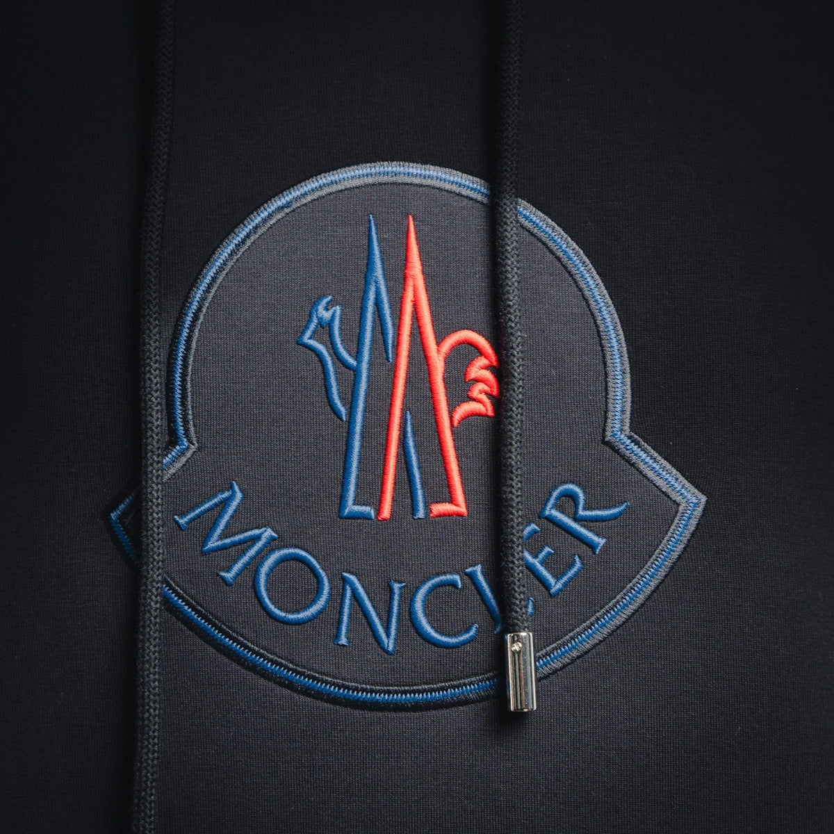 Mon 25fw embroidered hoodie