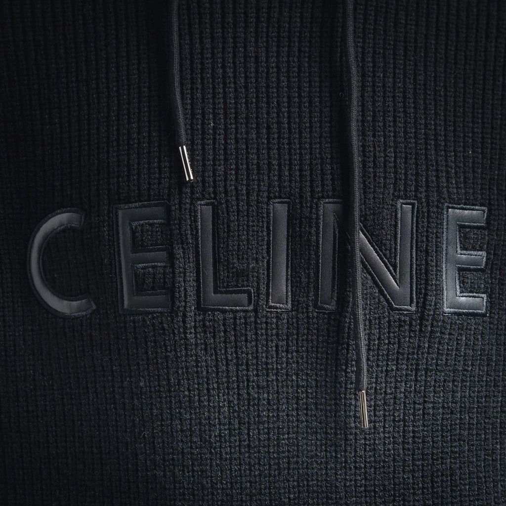 Cel 25fw embroidered hoodie