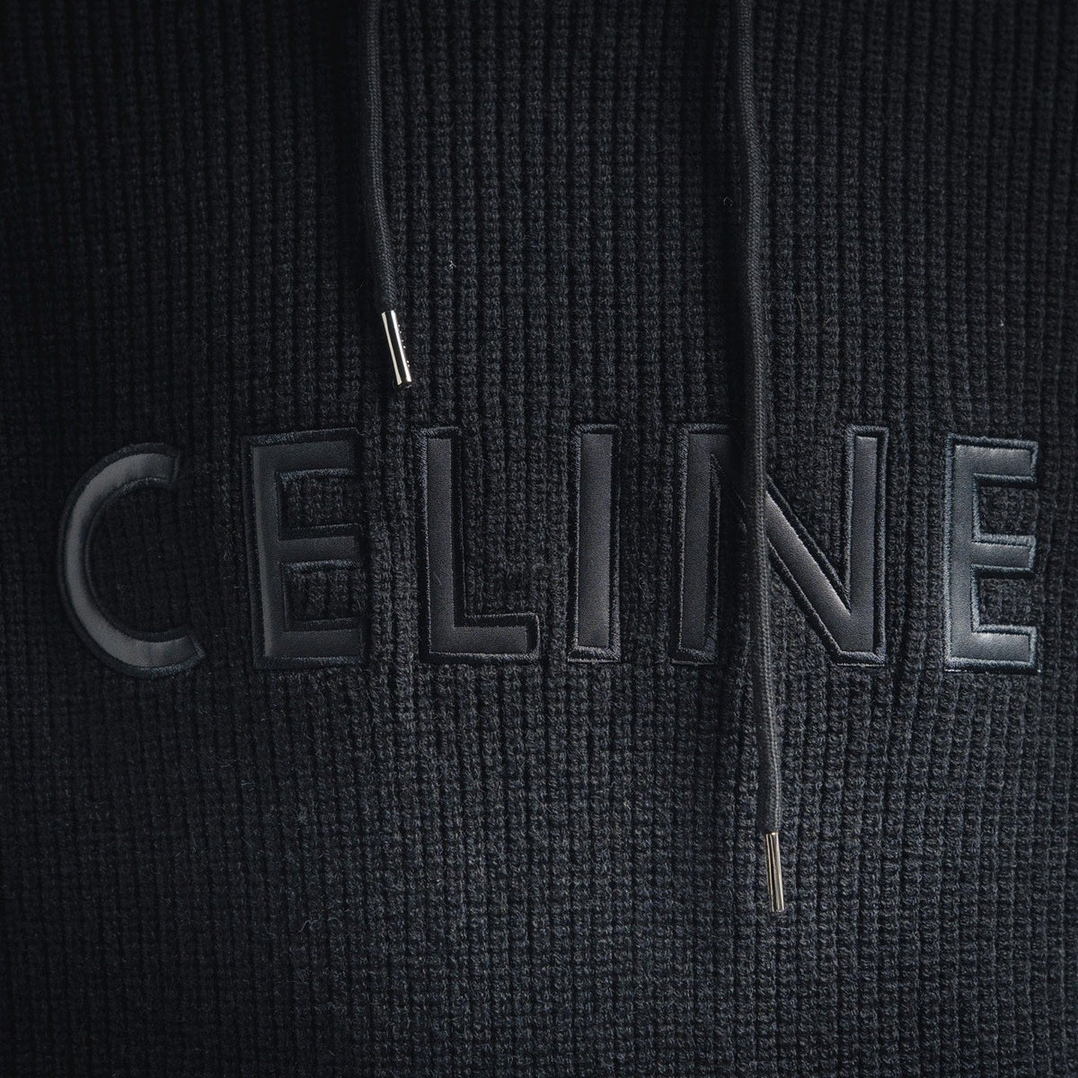 Cel 25fw embroidered hoodie