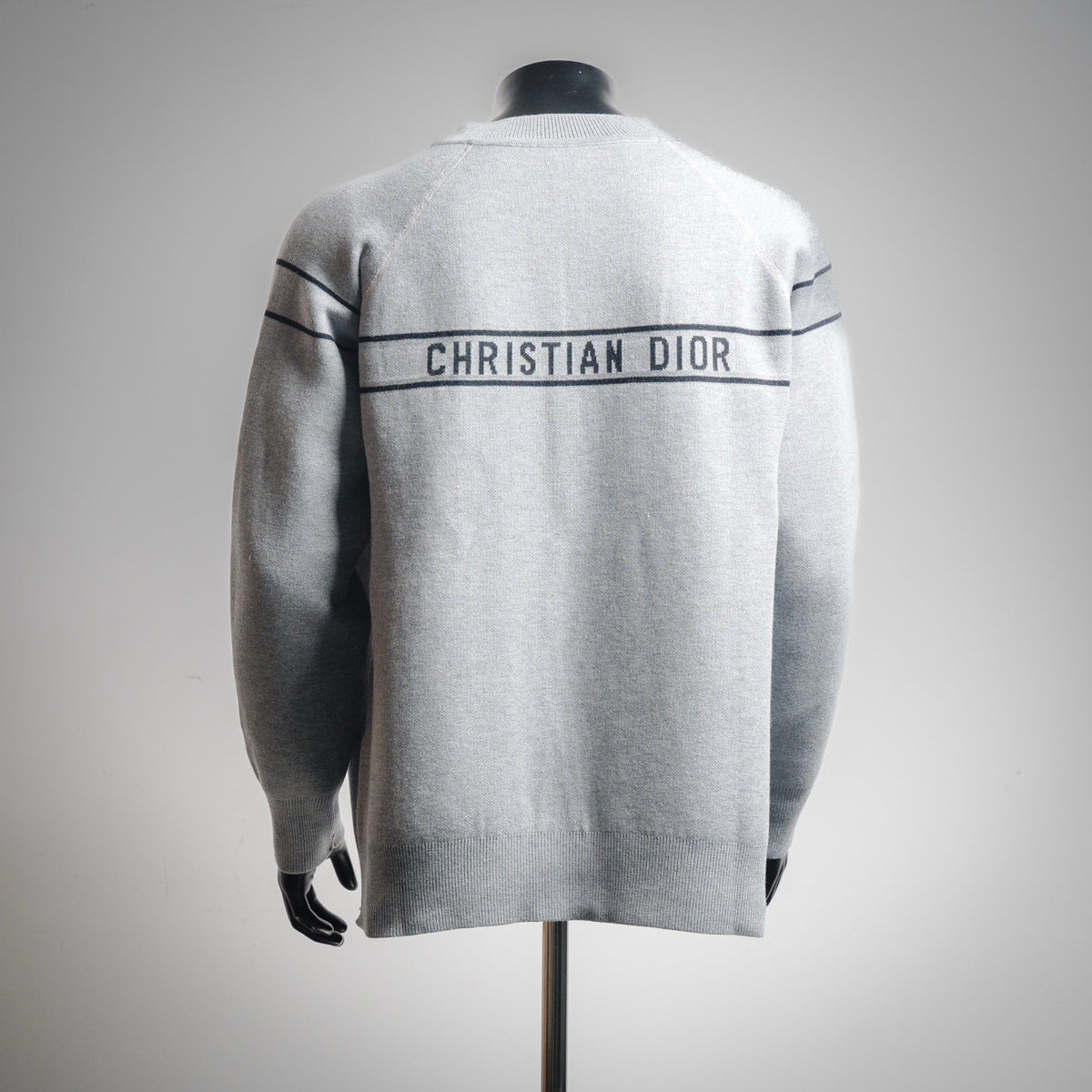 CD 25fw jacquard sweater