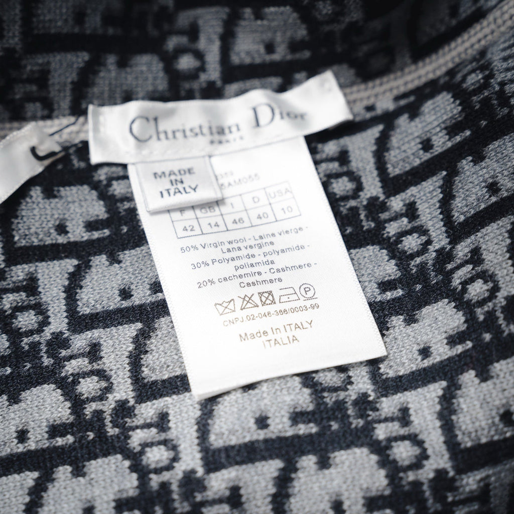 CD 25fw jacquard sweater