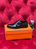 CD leather shoes