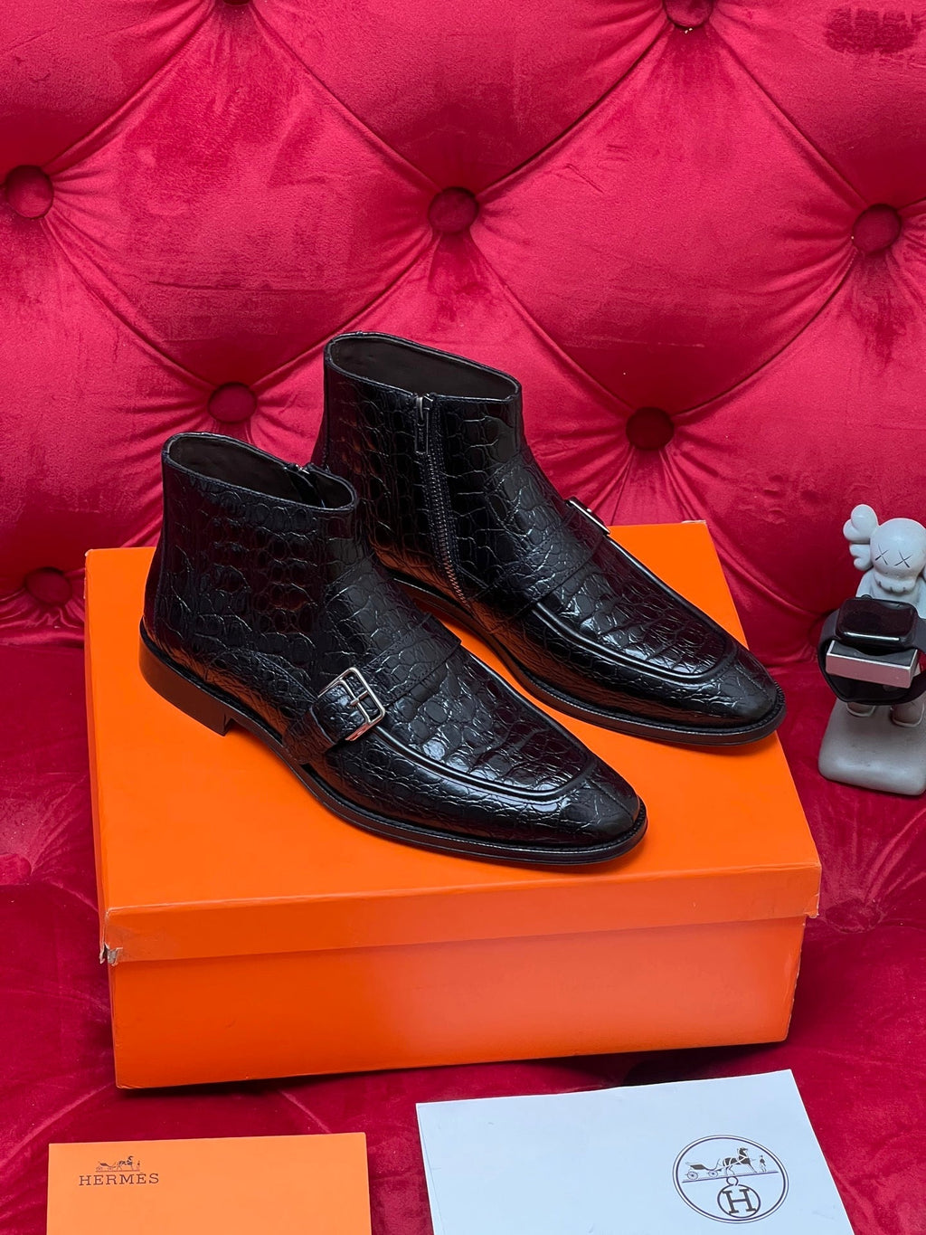 Herm leather shoes