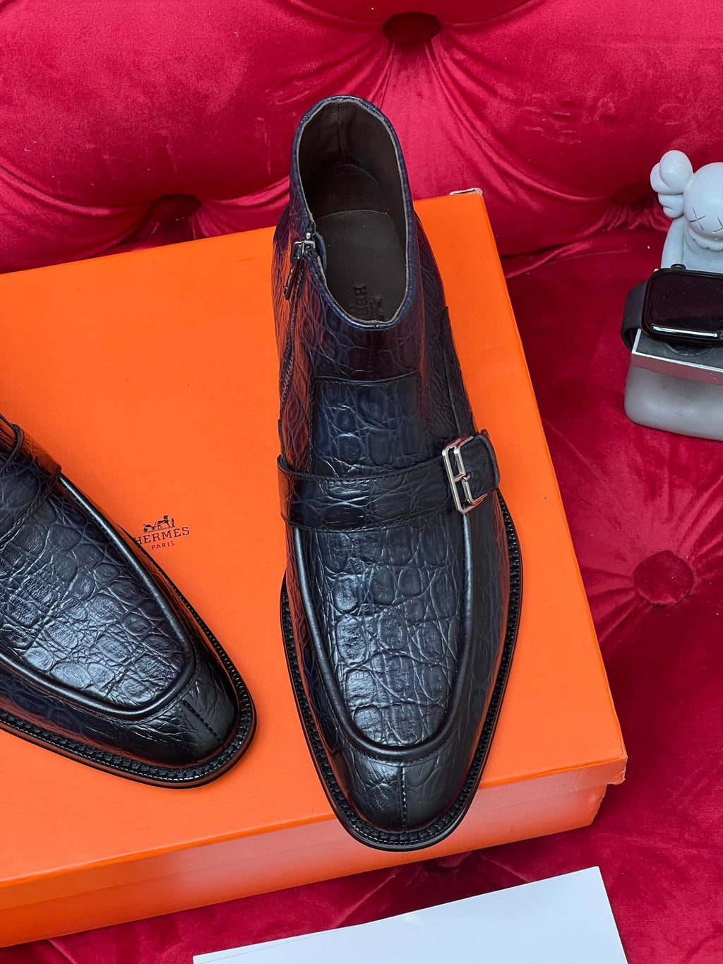 Herm leather shoes