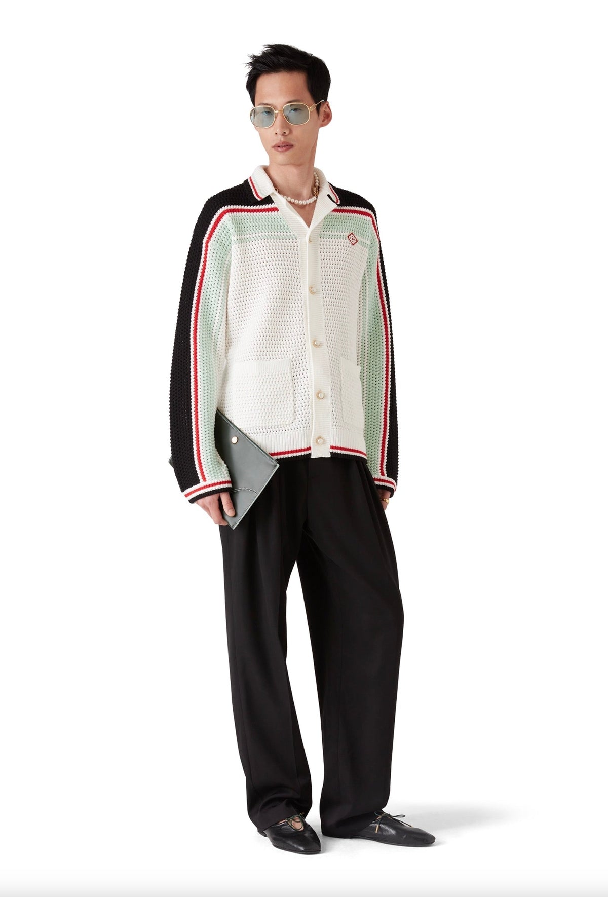 Casablan knitted shirt