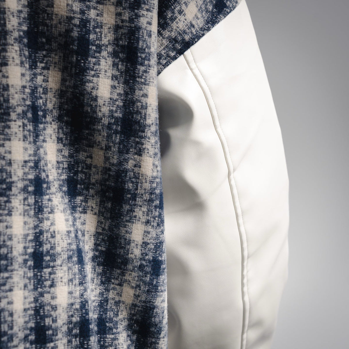 Miu 25fw splicing jacket