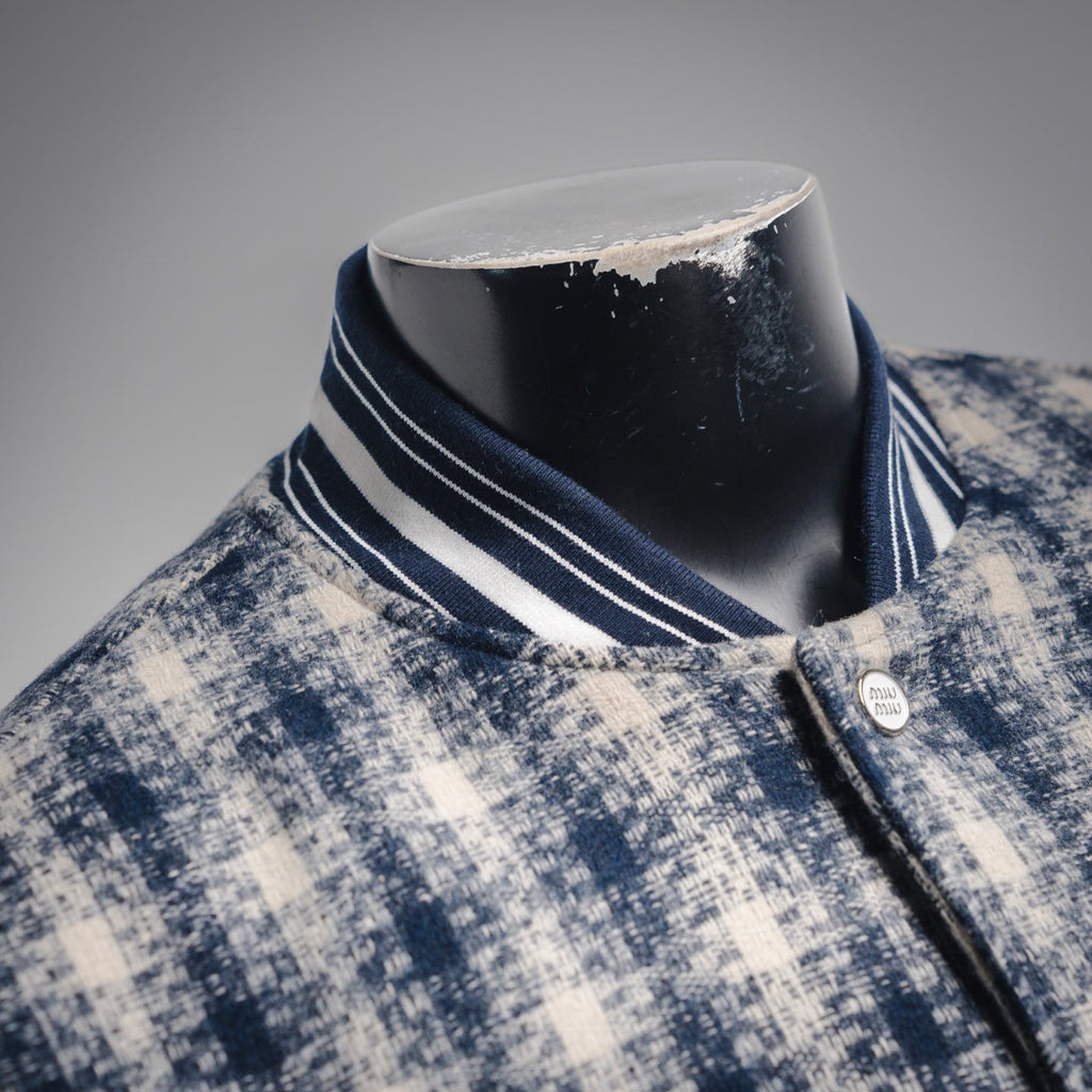 Miu 25fw splicing jacket