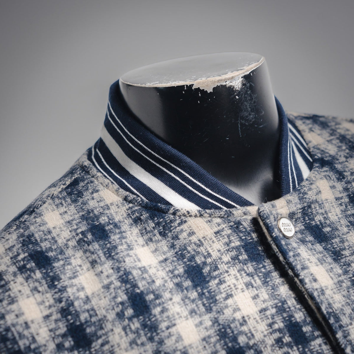 Miu 25fw splicing jacket