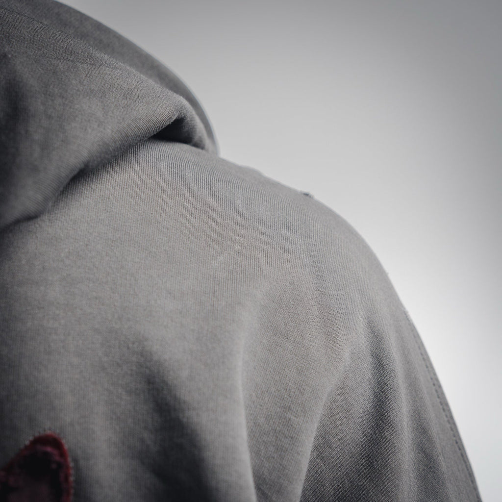 Chrome 25fw embroidered hoodie