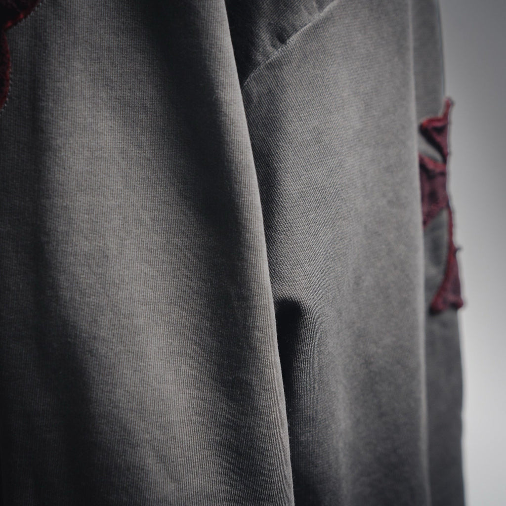 Chrome 25fw embroidered hoodie