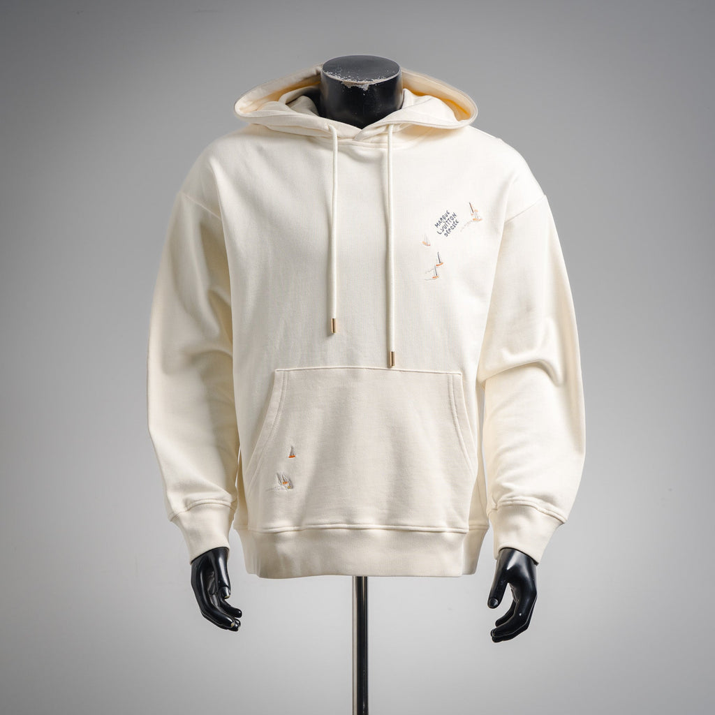 Louis 25fw embroidered hoodie