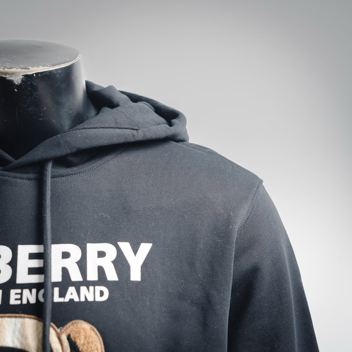 Burbery 25fw embroidered hoodie