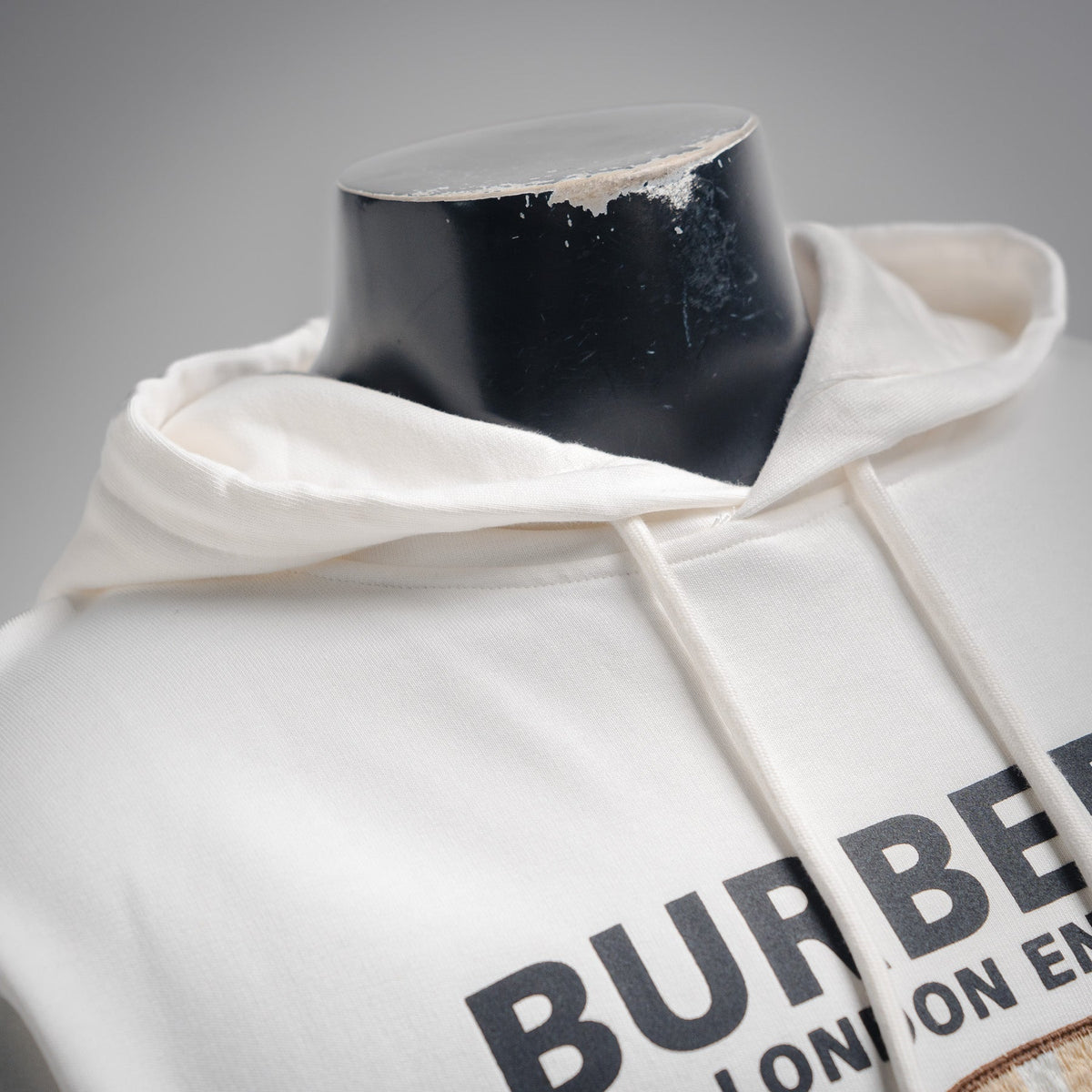 Burbery 25fw embroidered hoodie