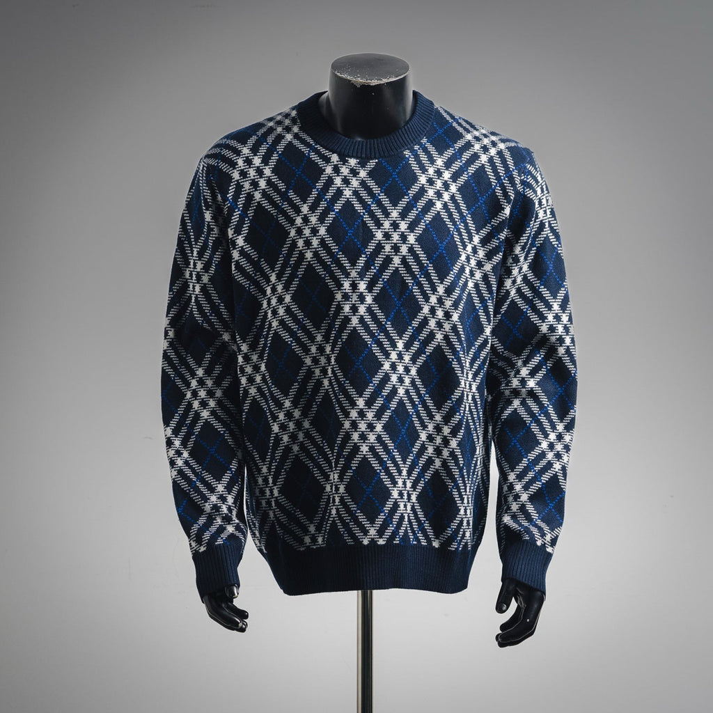 Burbery 25fw plaid sweater