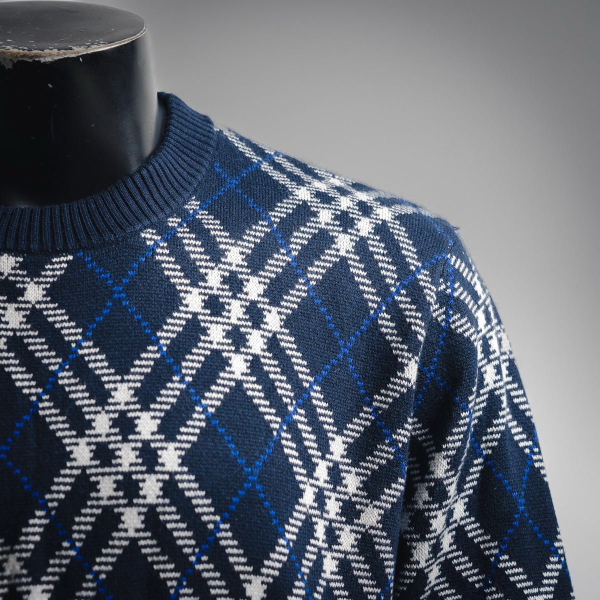 Burbery 25fw plaid sweater