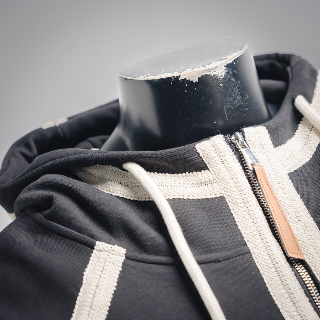 Loe 25fw embroidered jacket