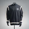 Loe 25fw embroidered sweatshirt