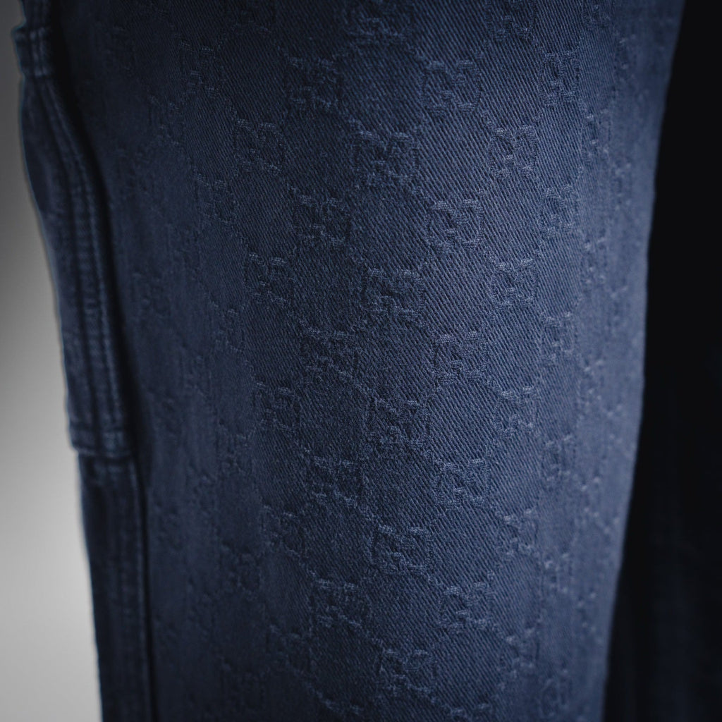 Guc 25fw jacquard jeans