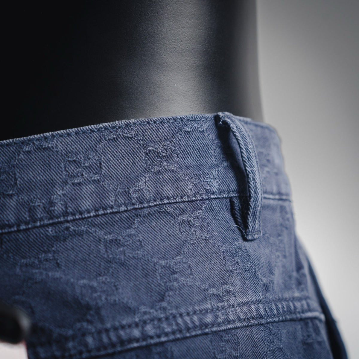 Guc 25fw jacquard jeans