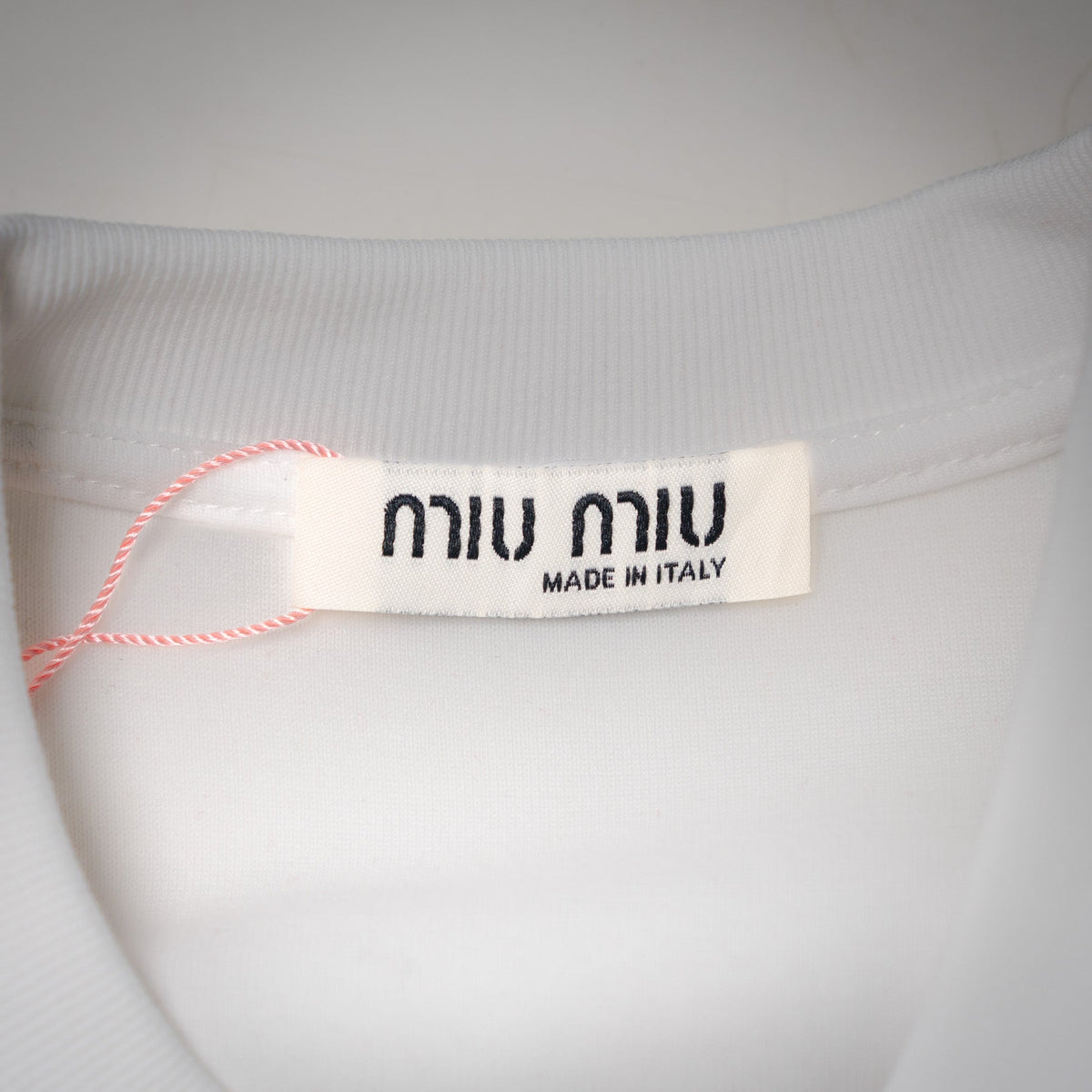 Miu 25fw jacquard sweatshirt