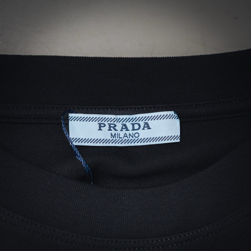 Pra 25fw embroidered sweatshirt