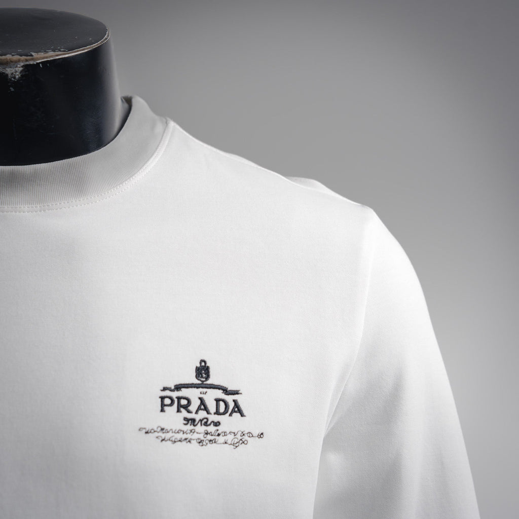 Pra 25fw embroidered sweatshirt