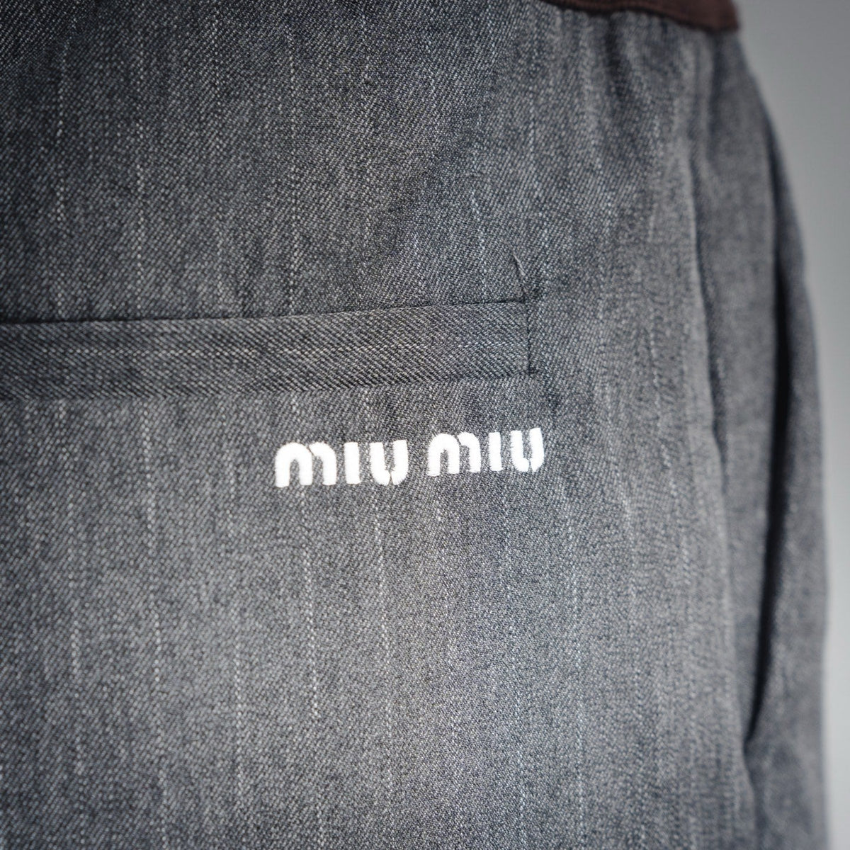 Miu 25fw casual pants