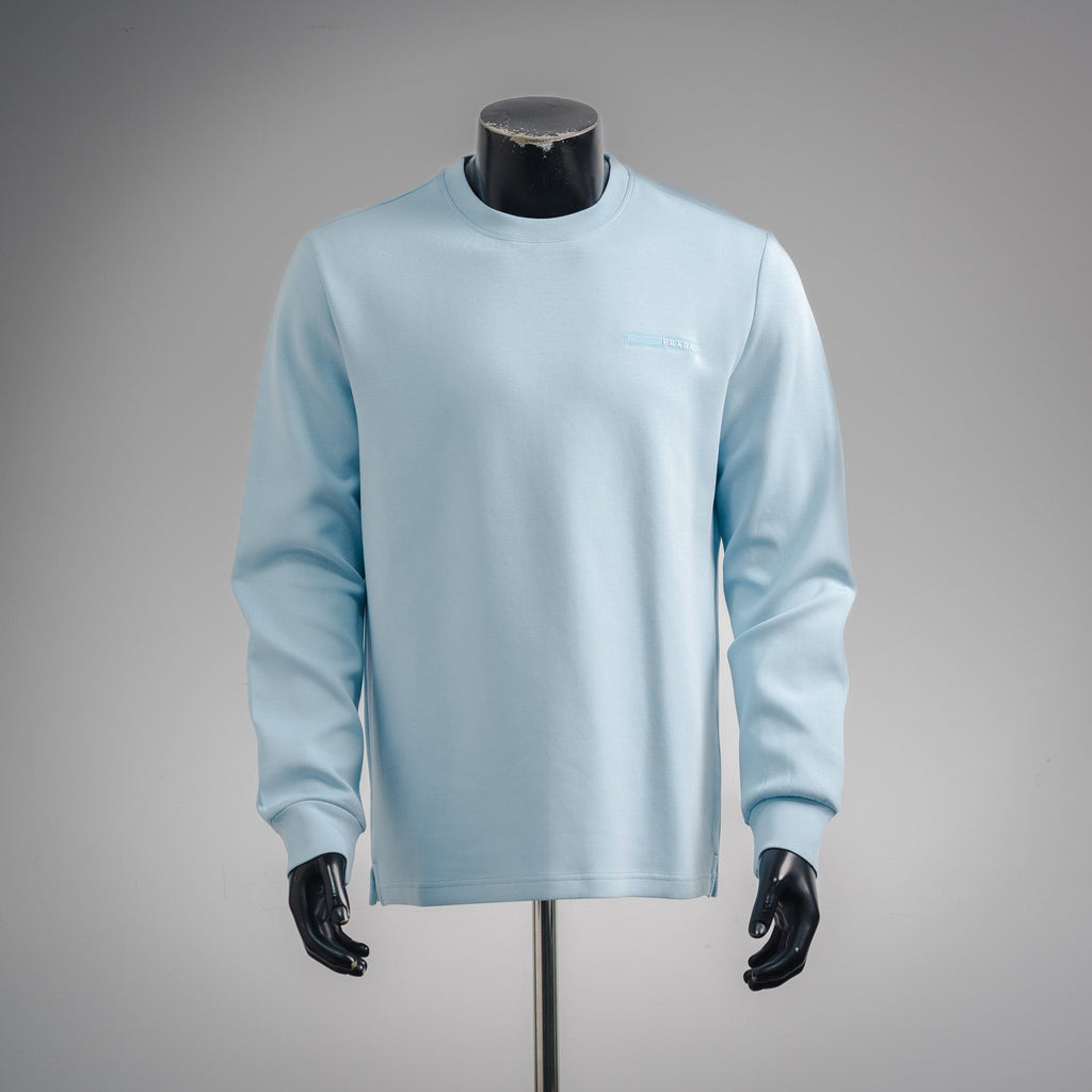 Pra 25fw embroidered sweatshirt