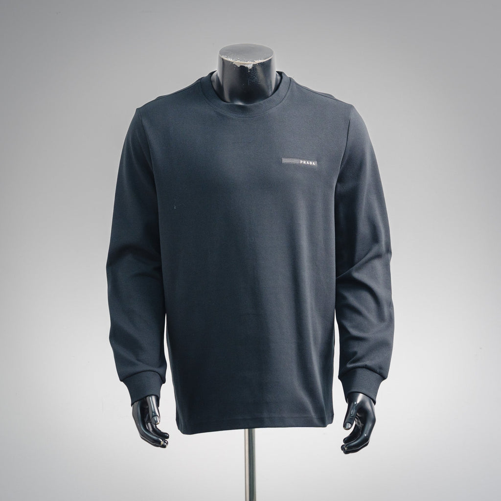Pra 25fw embroidered sweatshirt