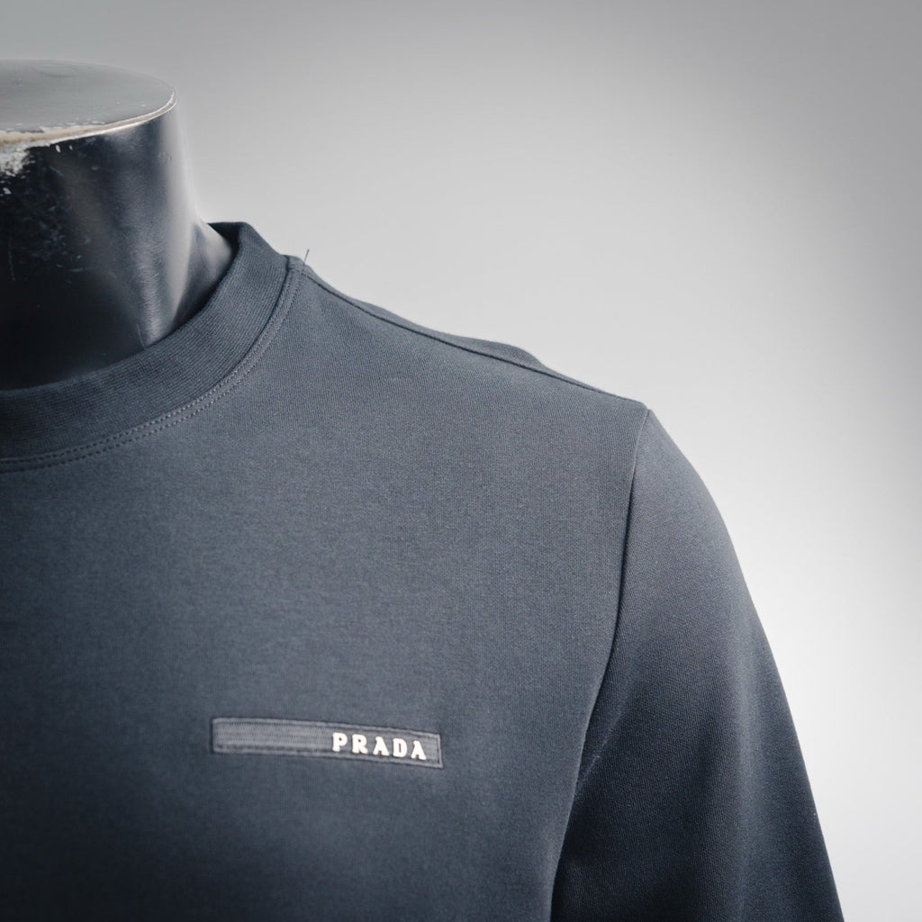 Pra 25fw embroidered sweatshirt