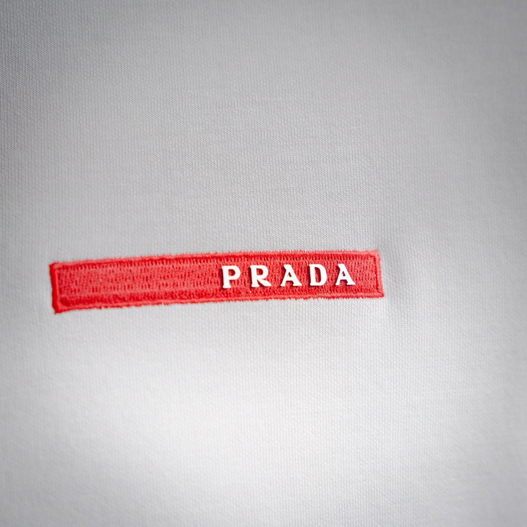 Pra 25fw embroidered sweatshirt
