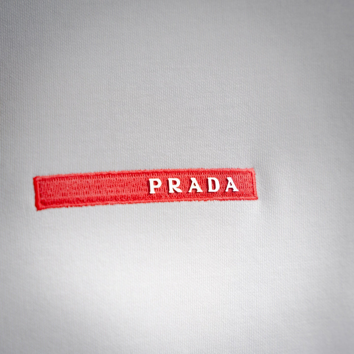 Pra 25fw embroidered sweatshirt