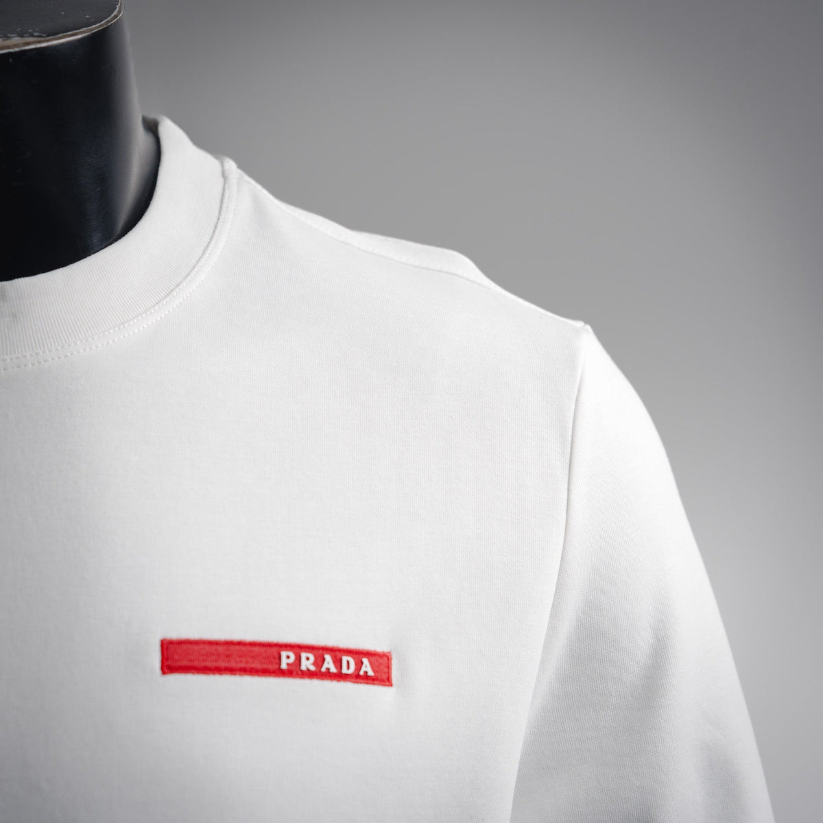 Pra 25fw embroidered sweatshirt