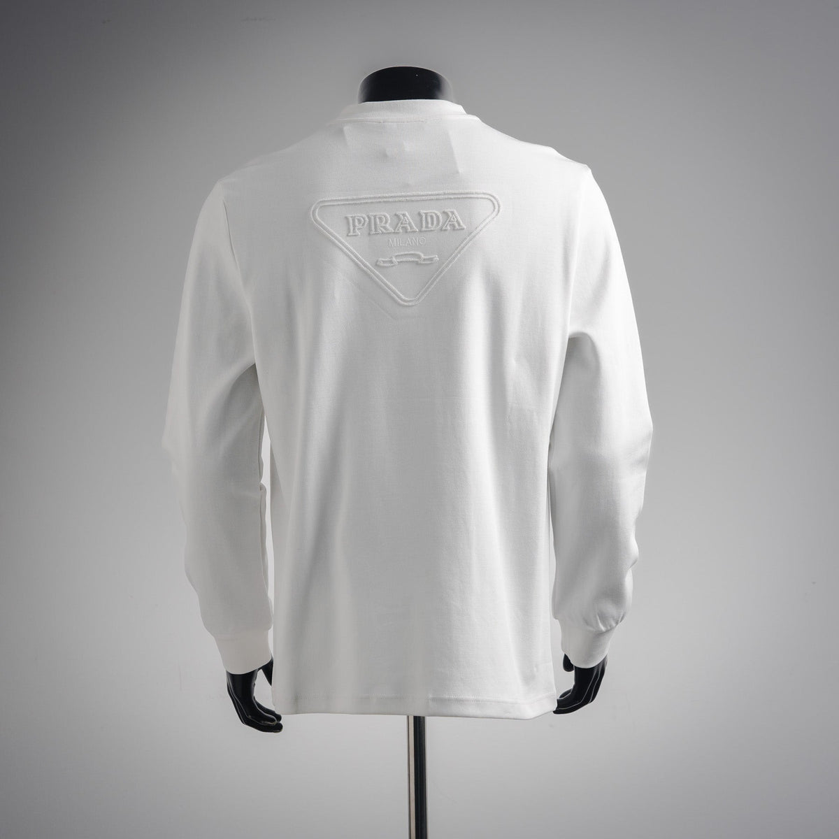 Pra 25fw embroidered sweatshirt