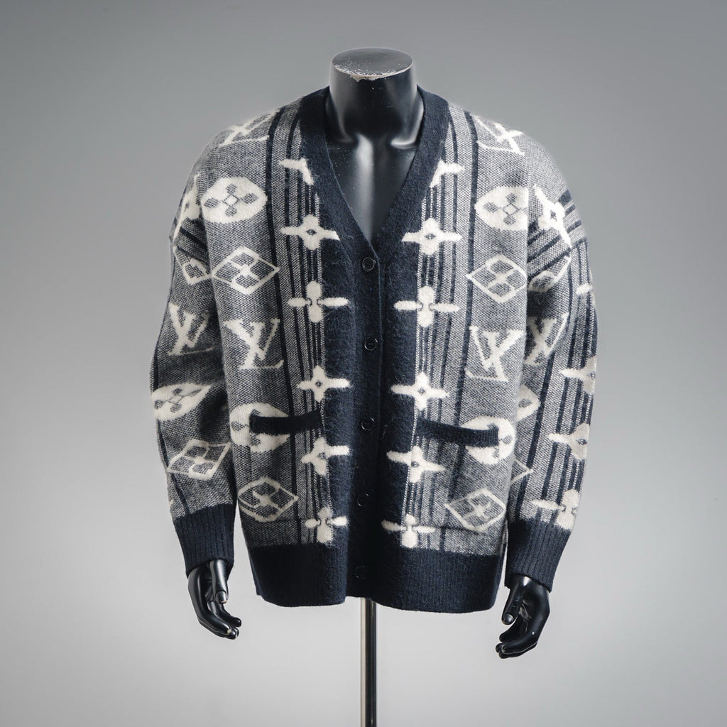 Louis 25fw jacquard cardigan
