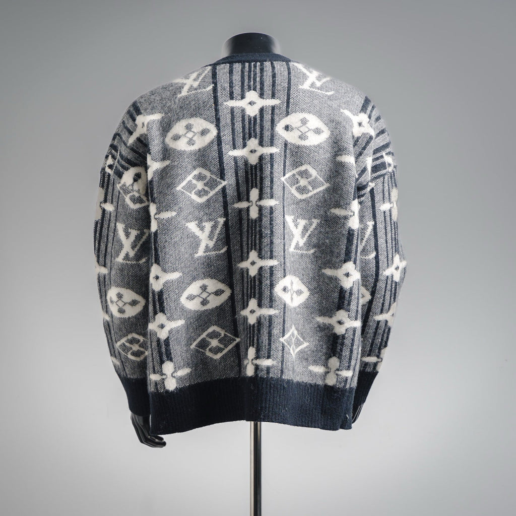 Louis 25fw jacquard cardigan