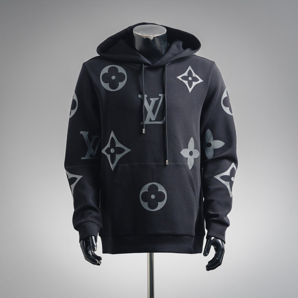 Louis 25fw printed hoodie