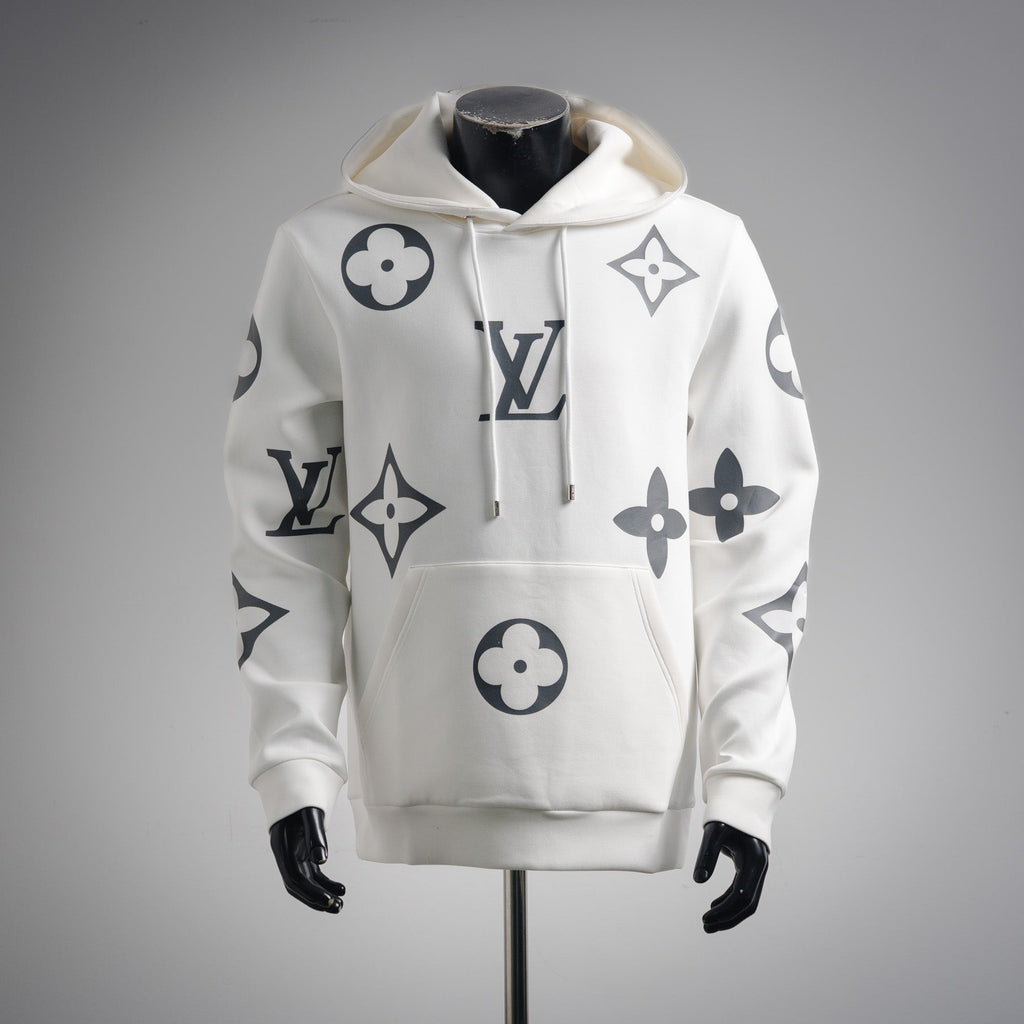 Louis 25fw printed hoodie