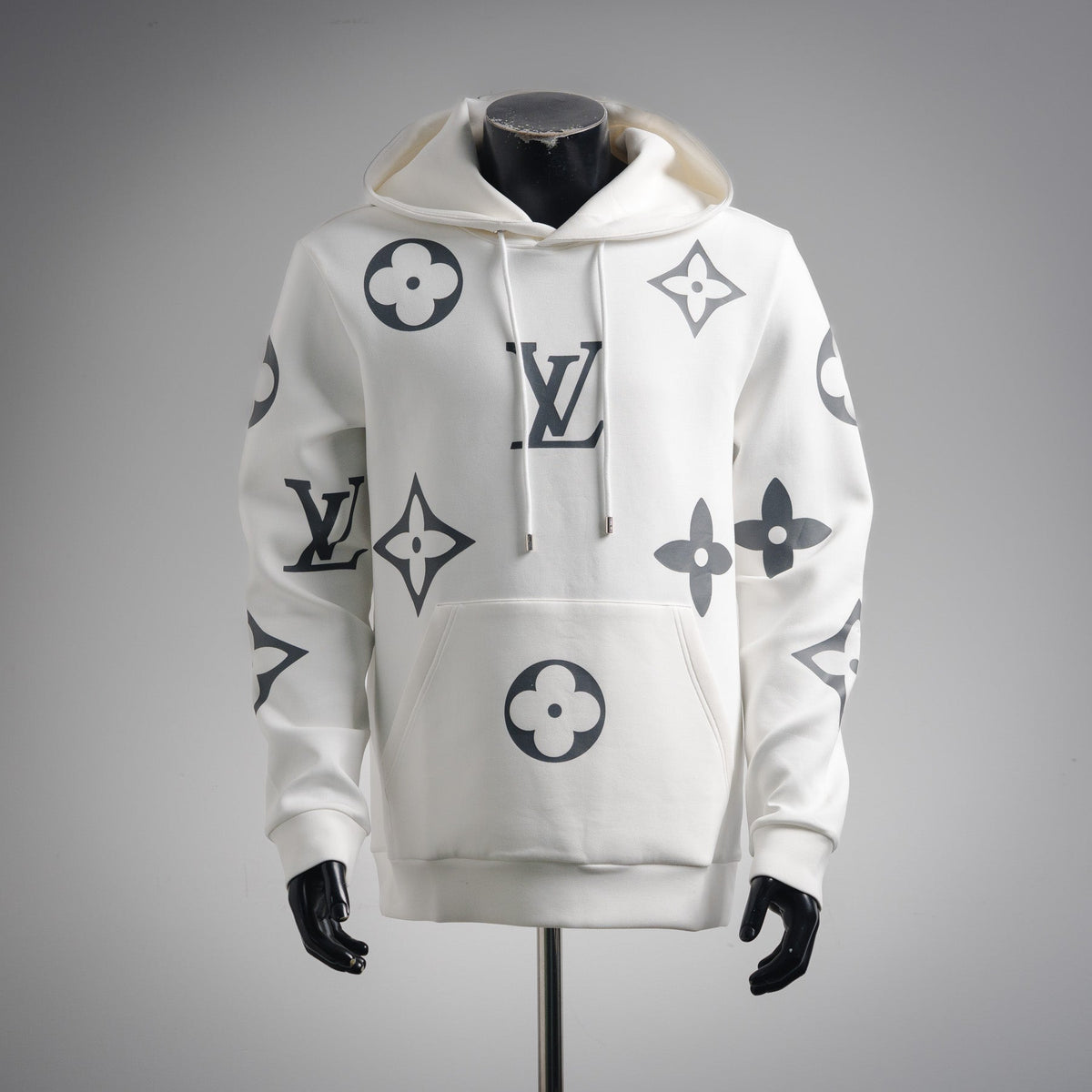 Louis 25fw printed hoodie