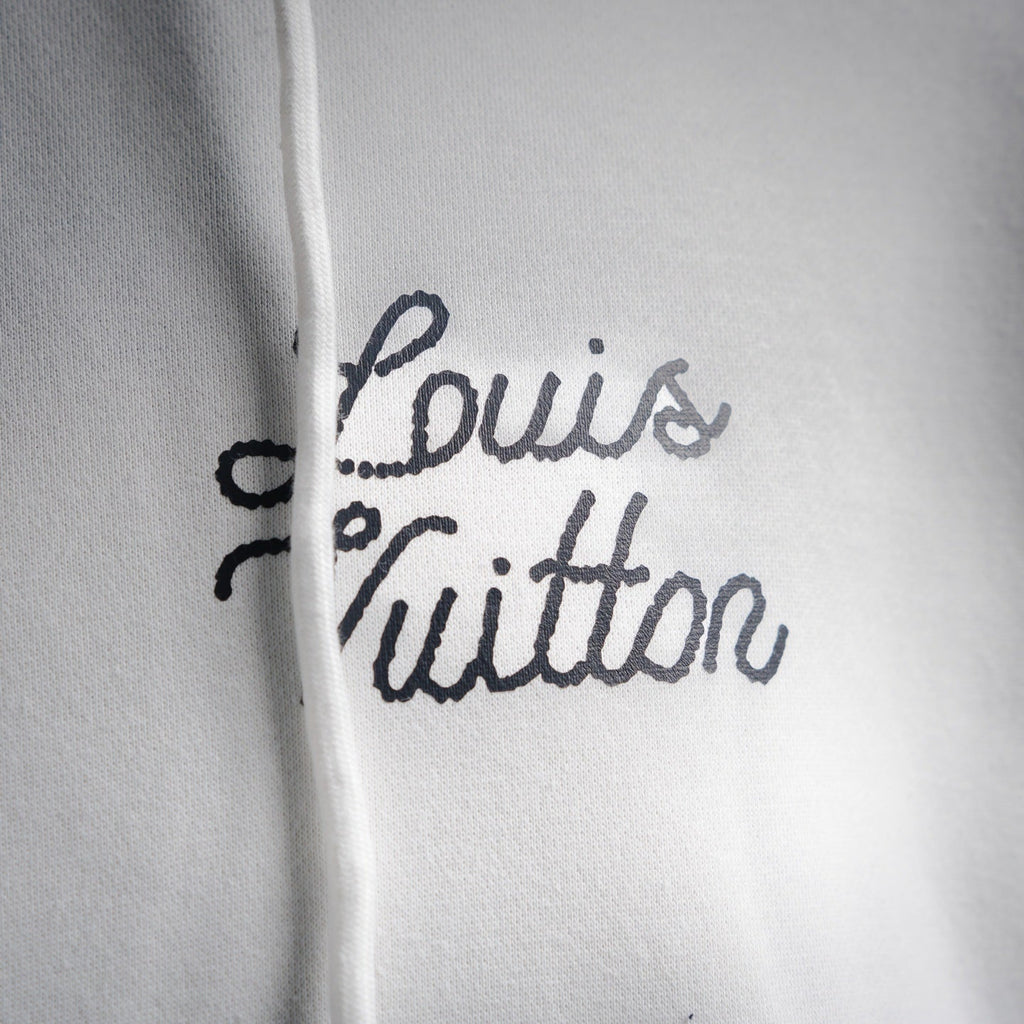 Louis 25fw printed hoodie